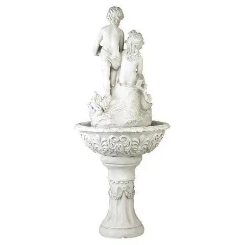 Design Toscano Outdoor Fountains Design Toscano Portare Acqua Italian-Style Sculptural Garden Outdoor Fountain KY92229