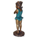 Design Toscano Garden Statues Design Toscano Sea Shell Sounds Standing Girl Cast Bronze Garden Statue PN6572