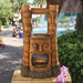 Design Toscano Outdoor Fountains Design Toscano Tiki Gods of Fire and Water Garden Fountain SH382465