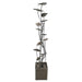 Design Toscano Outdoor Fountains Design Toscano Wandering Leaf Cascading Metal Tower Indoor/Outdoor Fountain FU71592