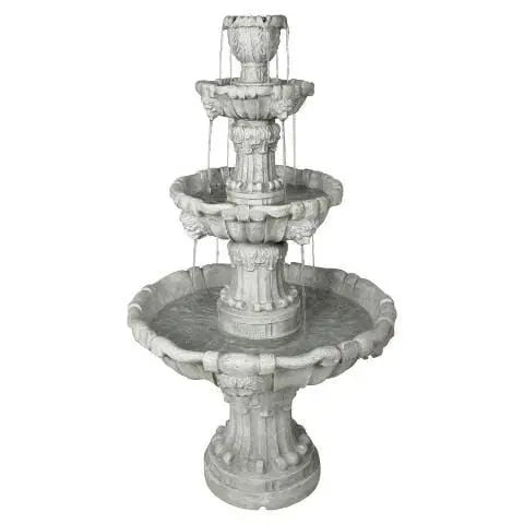 Design Toscano Medici Lion Four-Tier Garden Outdoor Fountain KY2072 KY2072