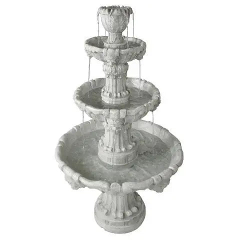 Design Toscano Medici Lion Four-Tier Garden Outdoor Fountain KY2072 KY2072