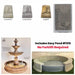 Giannini Garden Outdoor Fountains Giannini Garden Calanthia Three Tier Pond Fountain 1696