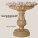 Giannini Garden Outdoor Fountains Giannini Garden Corsica Bird Bath Outdoor Cast Stone 2151