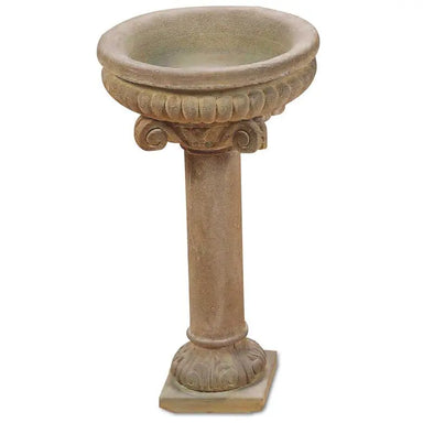 Giannini Garden Outdoor Fountains Giannini Garden Dafne Bird Bath Outdoor Cast Stone 435