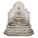 Giannini Garden Outdoor Fountains Giannini Garden Grand Venasque Walnut Concrete Wall Outdoor Fountain 1768