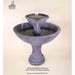 Giannini Garden Outdoor Fountains Huntington / Greystone / 44" H x 39"W x 15 BD Giannini Garden Huntington Greystone Concrete Outdoor Fountain 1750