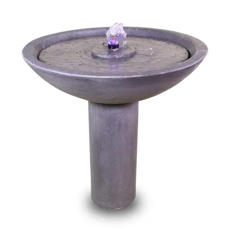 Giannini Garden Outdoor Fountains Marina / Greystone / 33"H x 34"W Giannini Garden Marina Greystone Tall Concrete Outdoor Fountain 1753