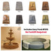 Giannini Garden Outdoor Fountains Giannini Garden Montefalco Three Tier Pond Fountain 1603