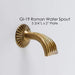 Giannini Garden Outdoor Fountains Giannini Garden Roman Water Spout GI-19