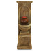 Giannini Garden Outdoor Fountains St. Helena / Rustic Iron Spout / 70"H x 23"W x 19"D Giannini Garden St. Helena Urn Rustic Iron Concrete Outdoor Fountain with Base 1593