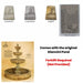 Giannini Garden Outdoor Fountains Giannini Garden Urbino Grande Tall Three Tier Pond Fountain 1287