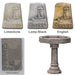 Giannini Garden Labyrinth Bird Bath Outdoor Cast Stone 430 430