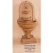Giannini Garden Montefalco Spout Concrete Wall Outdoor Fountain 1571