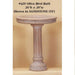 Giannini Garden Oliva Bird Bath Outdoor Cast Stone 429