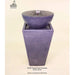 Giannini Garden Tapered Zen Greystone Concrete Outdoor Fountain 1756 1756