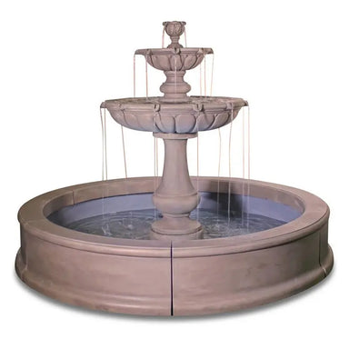 Giannini Garden Vicentina Outdoor Fountain with Pond 1733