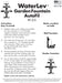 Giannini Garden Water Fountain Auto Fill