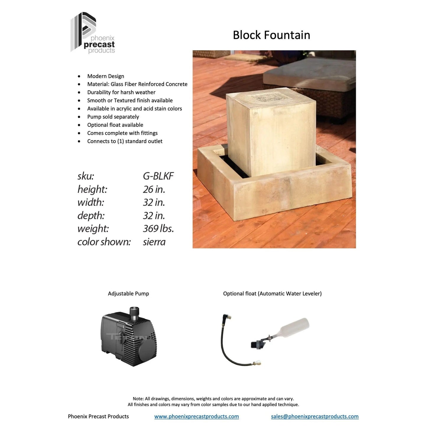 Phoenix Precast Block 32 G-BLKF*