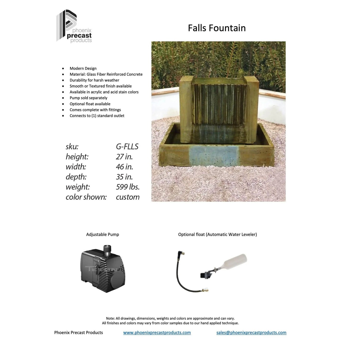Phoenix Precast Falls 46