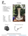 Phoenix Precast Outdoor Fountains I / Absolute / Without Ball Phoenix Precast I 32" Wide Concrete Outdoor Fountain G-IIIF*-