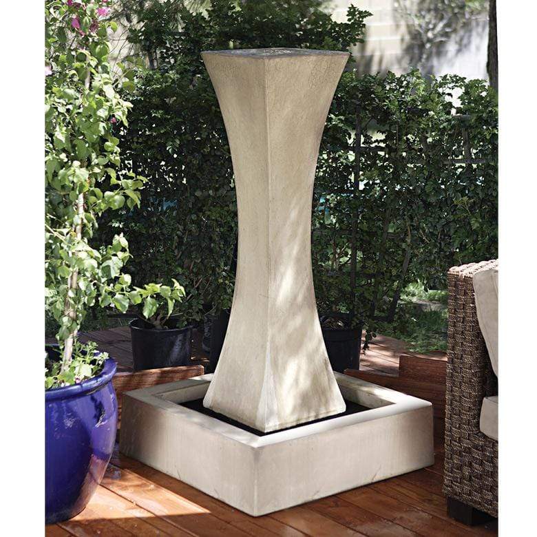 Phoenix Precast Outdoor Fountains Phoenix Precast I Large 43" Wide Concrete Outdoor Fountain G-IIIF-LARGE-