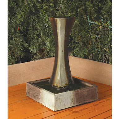 Phoenix Precast Outdoor Fountains I Mini / Absolute / Without Ball Phoenix Precast I Mini 32" Wide Concrete Outdoor Fountain G-IIIF-MINI-