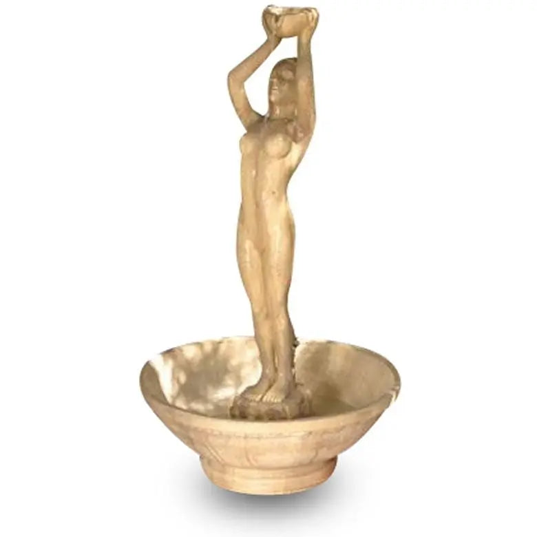 Phoenix Precast Outdoor Fountains Phoenix Precast Lady 32" Wide Concrete Outdoor Fountain G-LDYF-