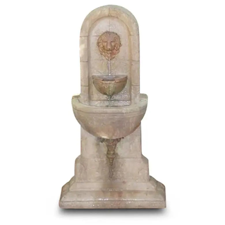 Phoenix Precast Outdoor Fountains Phoenix Precast Lion 34" Wide Concrete Outdoor Fountain G-LONF-