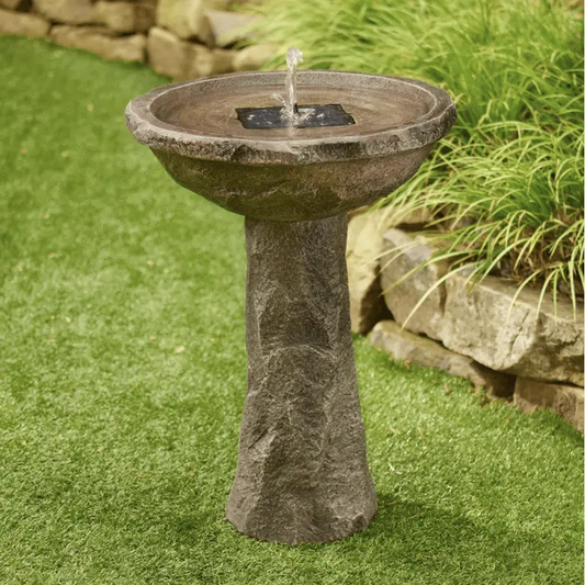 Smart Solar Bedrock Solar Garden Outdoor Fountain 20388M01 20388024