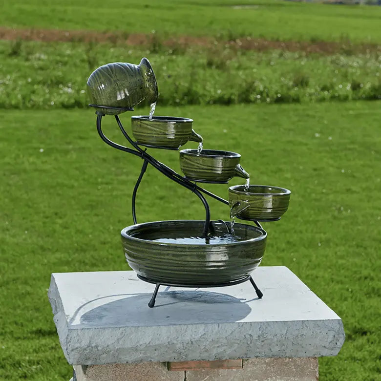 Smart Solar Ceramic Solar Cascade 23931R01 (Green Bamboo) 23931R01
