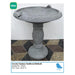 Smart Solar Country Gardens Traditional Birdbath 70023 70023