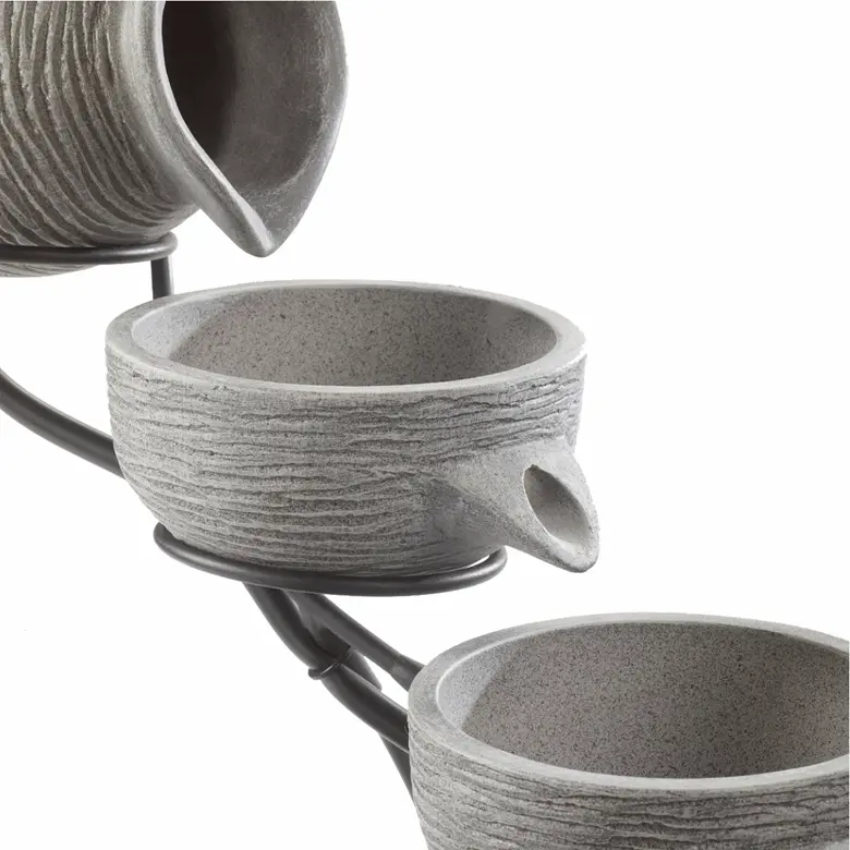 Smart Solar Oslo Solar Cascade 23801M01 (Light Grey) 23801M01