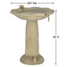 Smart Solar Outdoor Fountains Acadia Traditional Birdbath / 18.5" Diameter x 23" High Smart Solar Acadia Traditional Birdbath 70022