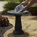 Smart Solar Outdoor Fountains AquaNura Solar Birdbath Kit 21300R01 / 9" Dia x 2" H Smart Solar AquaNura Solar Birdbath Kit 21300R01