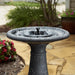 Smart Solar Outdoor Fountains AquaNura Solar Birdbath Kit 21300R01 / 9" Dia x 2" H Smart Solar AquaNura Solar Birdbath Kit 21300R01