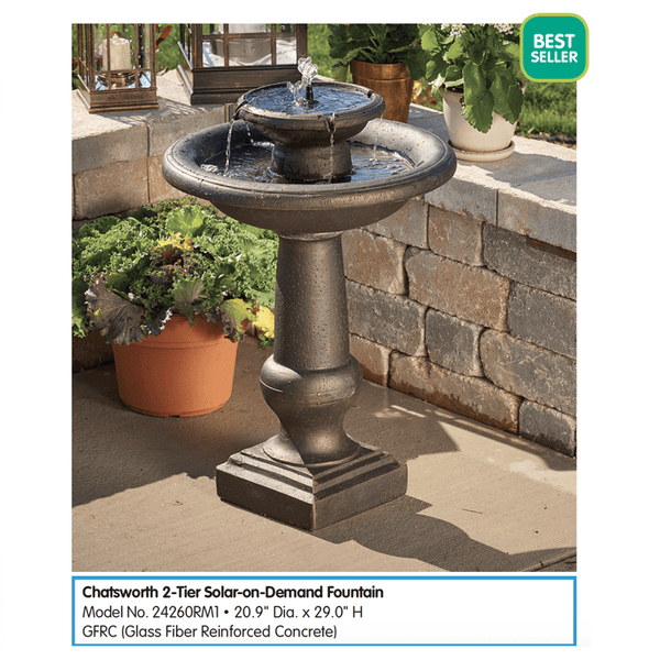 Smart Solar Outdoor Fountains Chatsworth / 21