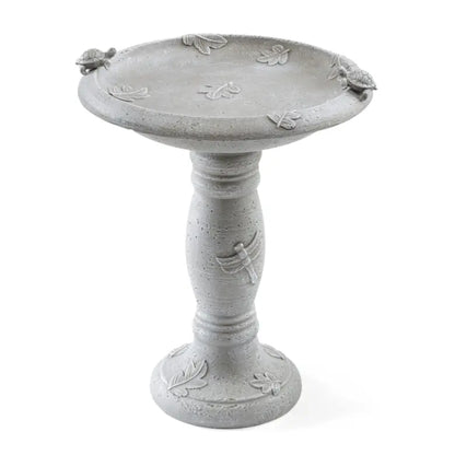 Smart Solar Outdoor Fountains Country Gardens Traditional Birdbath / 18.5" Diameter x 23" High Smart Solar Country Gardens Traditional Birdbath 70023