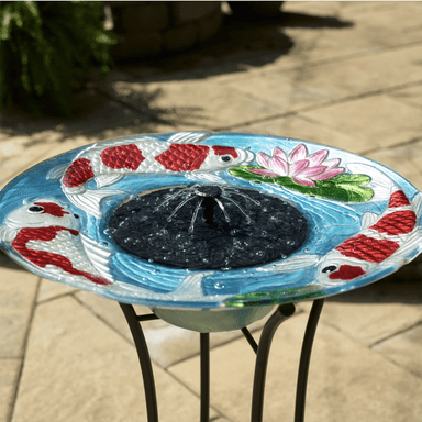 Solar-Powered Outdoor Water Fountains