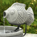 Smart Solar Outdoor Fountains Marin Solar Fish Fountain / 15.75
