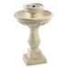 Smart Solar Outdoor Fountains Palermo / Antique White / 21" L x 21" W x 32" H Smart Solar Palermo Antique White 2-Tier Solar Outdoor Fountain 34389MM1