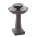 Smart Solar Outdoor Fountains Riverstone / 20.8" Diameter x 34.5" High Smart Solar Riverstone 2-Tier Solar Outdoor Fountain 34208RM1