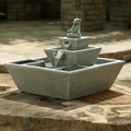 Smart Solar Outdoor Fountains Zen Elephant Solar Fountain / 13.58