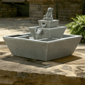 Smart Solar Outdoor Fountains Zen Elephant Solar Fountain / 13.58