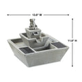Smart Solar Outdoor Fountains Zen Elephant Solar Fountain / 13.58
