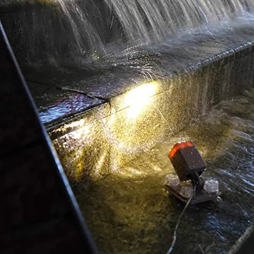 Solar Light Mart Fountain Lights AquaHEX 60X Solar Fountain Lights